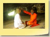 Swamy Jee Blessing Devotee (1)