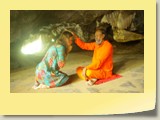 Swamy Jee Blessing Devotee (2)