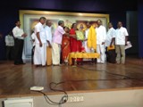 Swamy Jee with Pondicherry CM (2)